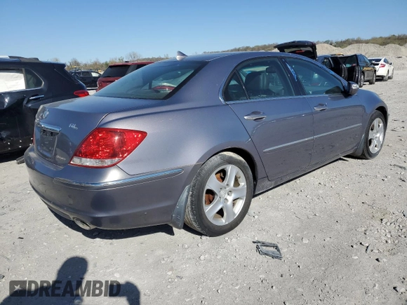 2008 Acura RL with VIN JH4KB16588C003961, listed as a Copart auction lot 52930645 with 198,738 mi miles and Clean Title. Bid and sale history available at DreamBid. Image 3.