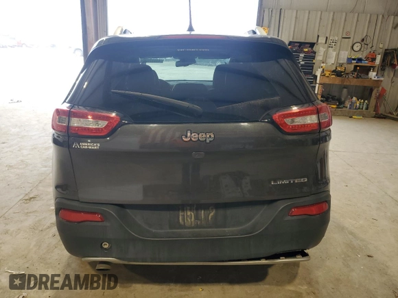2016 Jeep Cherokee Limited with VIN 1C4PJLDB2GW146464, listed as a Copart auction lot 44597035 with 131,407 mi miles and Salvage Title. Bid and sale history available at carsss.com. Image 6.