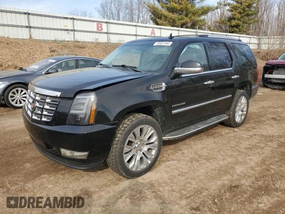 2012 Cadillac Escalade Luxury z VIN 1GYS4BEF4CR263477, wystawiony jako Copart lot #49687585 z przebiegiem 242 718 mil mil oraz Czysty tytuł • Clean title. Historia ofert i sprzedaży dostępna na DreamBid. Obrazek 1.