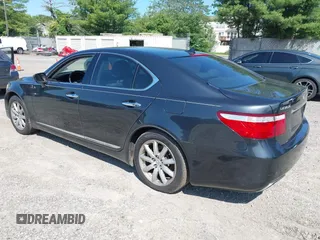 2008 Lexus LS 460 with VIN JTHBL46F885083337, listed as a IAAI auction lot 42409781 with 162,018 mi miles and . Bid and sale history available at DreamBid. Image 3.