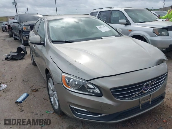 2016 Volvo S60 T5 Drive-E Premier with VIN YV126MFK0G2414153, listed as a IAAI auction lot 41931477 with 75,792 mi miles. Bid and sale history available at carsss.com. Image 1.