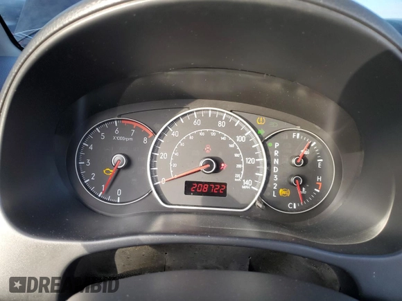 2007 Suzuki SX4 with VIN JS2YB413375112114, listed as a Copart auction lot 88748045 with 208,722 mi miles and Salvage Title. Bid and sale history available at carsss.com. Image 9.
