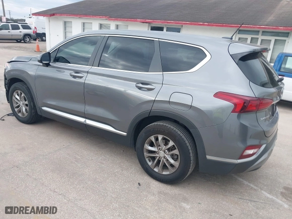 2020 Hyundai Santa Fe SE with VIN 5NMS2CAD7LH151671, listed as a IAAI auction lot 41347653 with 107,148 mi miles. Bid and sale history available at carsss.com. Image 3.