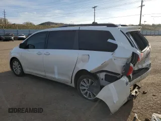 2014 Toyota Sienna Ltd with VIN 5TDDK3DC4ES077069, listed as a Copart auction lot 51639955 with 157,107 mi miles and Salvage Title. Bid and sale history available at carsss.com. Image 2.