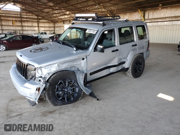 2011 Jeep Liberty Sport with VIN 1J4PN2GK5BW550971, listed as a Copart auction lot 49921095 with 141,877 mi miles and Salvage Title. Bid and sale history available at DreamBid. Image 1.