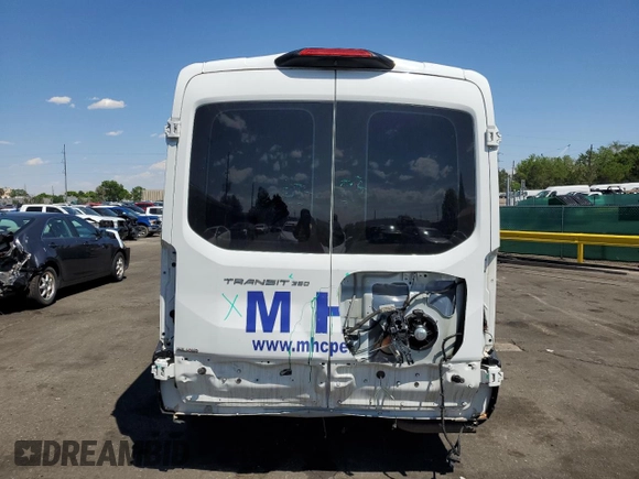 2020 Ford Transit Passenger XL z VIN 1FBAX2C8XLKA60992, wystawiony jako Copart lot #56517485 z przebiegiem 83 982 mil mil oraz Szkoda całkowita • Salvage title. Historia ofert i sprzedaży dostępna na DreamBid. Obrazek 6.