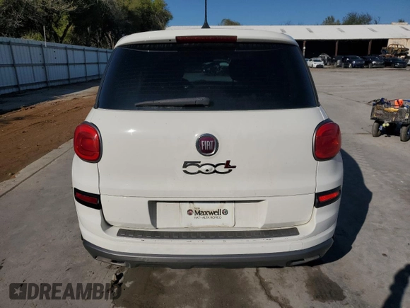 2019 FIAT 500L Trekking with VIN ZFBNFADH7KZ041883, listed as a Copart auction lot 83970524 with 66,639 mi miles and Salvage Title. Bid and sale history available at carsss.com. Image 6.