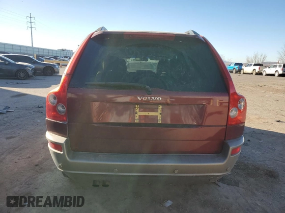 2005 Volvo XC90 with VIN YV1CY592251161338, listed as a Copart auction lot 82903614 with 145,654 mi miles and Salvage Title. Bid and sale history available at carsss.com. Image 6.