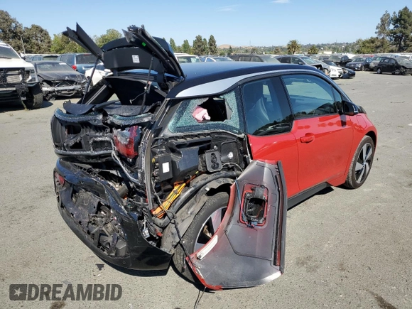 2019 BMW i3 with VIN WBY8P4C50K7D82443, listed as a Copart auction lot 60269273 with 0 mi miles. Bid and sale history available at carsss.com. Image 3.