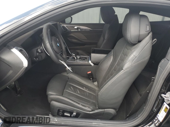2025 BMW 8 Series 840i with VIN WBAAE4C04SCS91996, listed as a Copart auction lot 43319785 with 7,345 mi miles and Clean Title. Bid and sale history available at DreamBid. Image 7.