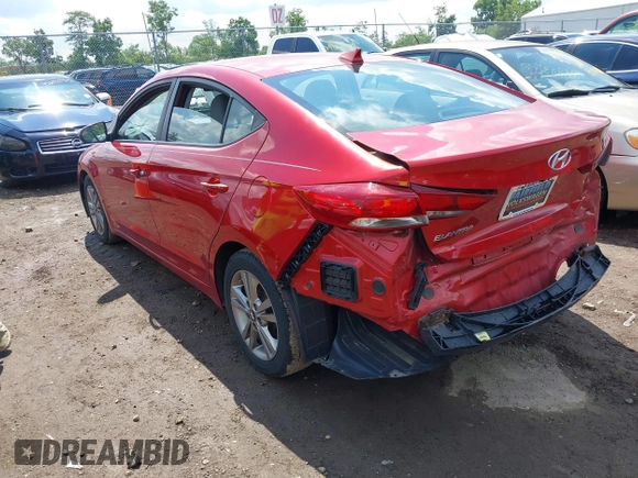 2017 Hyundai Elantra SE with VIN 5NPD84LF1HH033928, listed as a IAAI auction lot 42681713 with 87,632 mi miles and . Bid and sale history available at DreamBid. Image 3.
