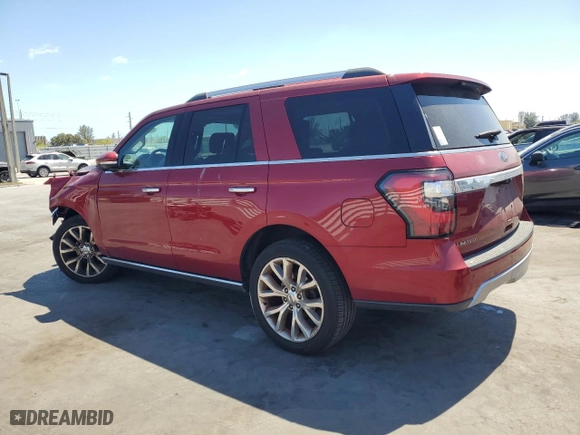 2018 Ford Expedition Limited with VIN 1FMJU1KT1JEA51948, listed as a Copart auction lot 48131405 with 92,904 mi miles and Salvage Title. Bid and sale history available at carsss.com. Image 2.