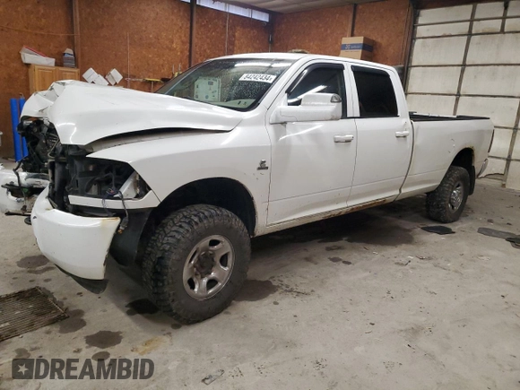 2012 Ram 2500 ST with VIN 3C6UD5HL1CG240117, listed as a Copart auction lot 84242434 with 237,690 mi miles and Salvage Title. Bid and sale history available at carsss.com. Image 1.