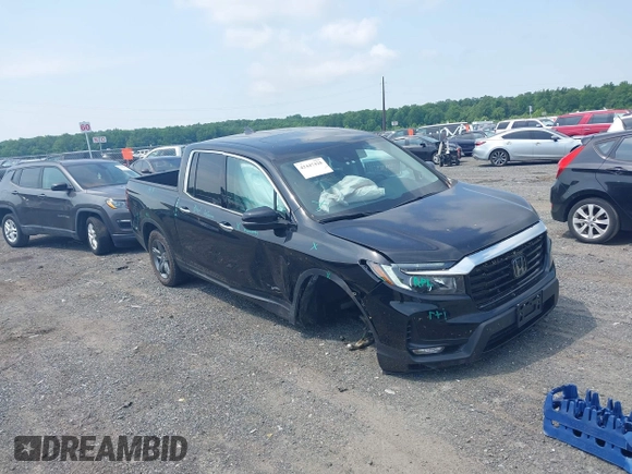 2023 Honda Ridgeline RTL-E with VIN 5FPYK3F71PB022739, listed as a IAAI auction lot 42447428 with 19,702 mi miles and . Bid and sale history available at DreamBid. Image 1.