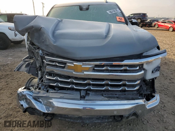2023 Chevrolet Silverado 1500 LTZ with VIN 1GCUDGE8XPZ197178, listed as a Copart auction lot 81962514 with 0 mi miles and Salvage Title. Bid and sale history available at carsss.com. Image 11.