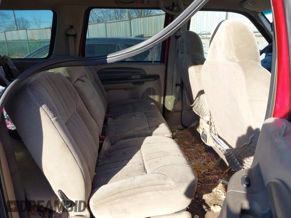 2000 Ford Excursion XLT with VIN 1FMNU41S8YED45899, listed as a IAAI auction lot 41434903 with 229,173 mi miles and . Bid and sale history available at DreamBid. Image 8.