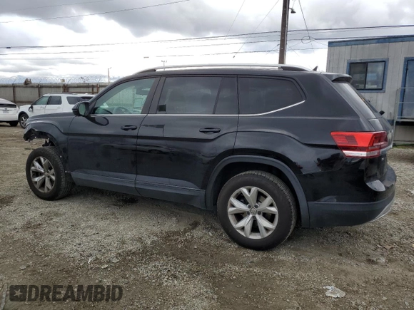 2018 Volkswagen Atlas SE z VIN 1V2CP2CAXJC598119, wystawiony jako Copart lot #48925765 z przebiegiem 73 724 mil mil oraz Szkoda całkowita • Salvage title. Historia ofert i sprzedaży dostępna na DreamBid. Obrazek 2.