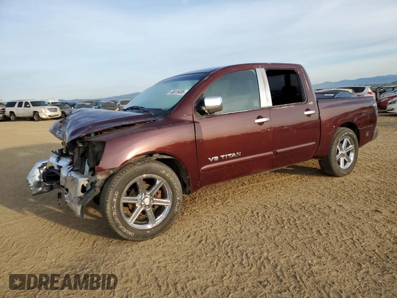 2005 Nissan Titan XE with VIN 1N6AA07A15N556079, listed as a Copart auction lot 48419495 with Not Provided miles and Salvage Title. Bid and sale history available at DreamBid. Image 1.