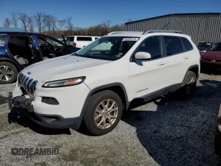 2014 Jeep Cherokee Latitude with VIN 1C4PJMCB9EW258277, listed as a Copart auction lot 49289115 with 129,713 mi miles and Salvage Title. Bid and sale history available at DreamBid. Image 1.