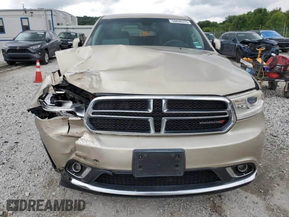 2014 Dodge Durango SXT with VIN 1C4RDHAG6EC412645, listed as a Copart auction lot 60698375 with 164,236 mi miles and Salvage title. Bid and sale history available at DreamBid. Image 5.