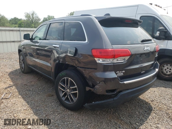 2017 Jeep Grand Cherokee Limited z VIN 1C4RJFBG3HC849132, wystawiony jako Copart lot #59746995 z przebiegiem 29 001 mil mil oraz Szkoda całkowita • Salvage title. Historia ofert i sprzedaży dostępna na DreamBid. Obrazek 2.