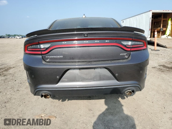 2019 Dodge Charger GT with VIN 2C3CDXHG0KH584866, listed as a Copart auction lot 50521985 with 93,538 mi miles and Salvage Title. Bid and sale history available at DreamBid. Image 6.