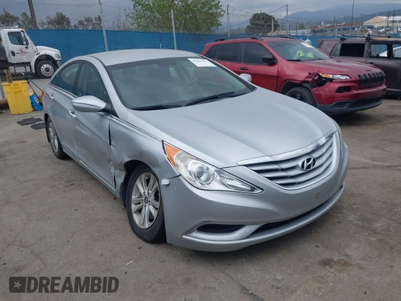 2011 Hyundai Sonata GLS with VIN 5NPEB4AC3BH171184, listed as a IAAI auction lot 41903642 with 118,984 mi miles and . Bid and sale history available at carsss.com. Image 1.