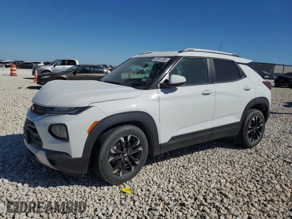 2021 Chevrolet TrailBlazer LT with VIN KL79MPSL9MB136520, listed as a Copart auction lot 48891395 with 66,691 mi miles and Salvage Title. Bid and sale history available at DreamBid. Image 1.