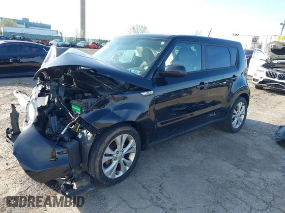 2015 Kia Soul + with VIN KNDJP3A54F7175265, listed as a IAAI auction lot 41938782 with 1 mi miles. Bid and sale history available at carsss.com. Image 18.