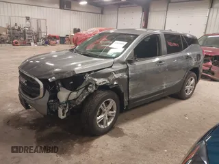 2021 GMC Terrain SLE with VIN 3GKALTEV2ML370414, listed as a IAAI auction lot 41810800 with 49,025 mi miles and . Bid and sale history available at carsss.com. Image 17.