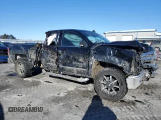 2015 Chevrolet Silverado 1500 LTZ with VIN 1GCVKSEC8FZ322310, listed as a Copart auction lot 44037115 with 97,774 mi miles and Salvage Title. Bid and sale history available at carsss.com. Image 4.