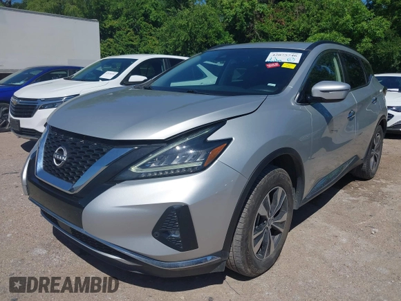 2023 Nissan Murano SV z VIN 5N1AZ2BJ8PC123349, wystawiony jako IAAI lot #42075746 z przebiegiem 47 239 mil mil oraz . Historia ofert i sprzedaży dostępna na DreamBid. Obrazek 17.