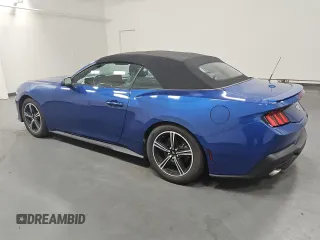 2024 Ford Mustang EcoBoost with VIN 1FAGP8UH7R5120554, listed as a Copart auction lot 62283245 with 27,619 mi miles and Clean title. Bid and sale history available at DreamBid. Image 2.