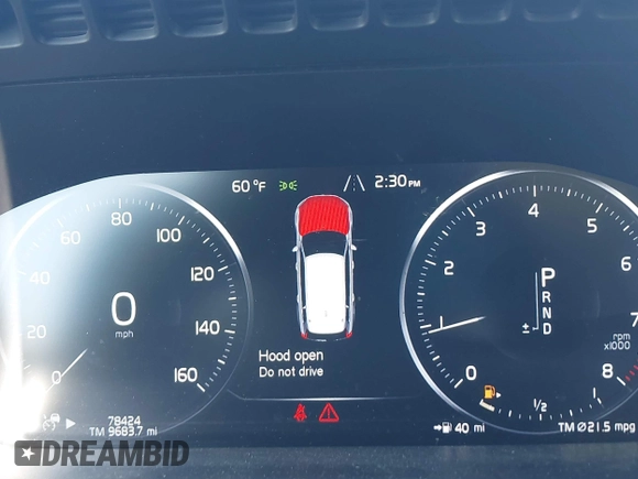 2019 Volvo XC90 Momentum with VIN YV4A22PK5K1436905, listed as a IAAI auction lot 41709594 with 78,424 mi miles. Bid and sale history available at carsss.com. Image 7.