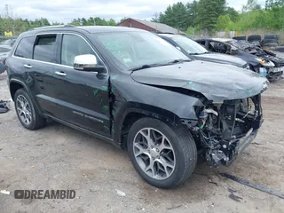 2019 Jeep Grand Cherokee High Altitude with VIN 1C4RJFCG2KC591143, listed as a IAAI auction lot 42274186 with 41,601 mi miles and . Bid and sale history available at DreamBid. Image 1.