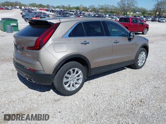2023 Cadillac XT4 FWD Luxury with VIN 1GYAZAR42PF109650, listed as a IAAI auction lot 41921489 with 23,530 mi miles and . Bid and sale history available at DreamBid. Image 4.