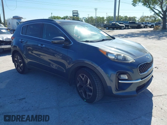 2020 Kia Sportage EX z VIN KNDPN3AC7L7781783, wystawiony jako IAAI lot #41739626 z przebiegiem 103 413 mil mil oraz . Historia ofert i sprzedaży dostępna na DreamBid. Obrazek 1.