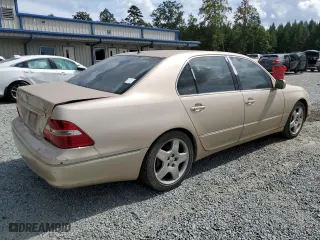 2005 Lexus LS 430 with VIN JTHBN36F755025512, listed as a Copart auction lot 72913954 with 198,378 mi miles and Clean Title. Bid and sale history available at carsss.com. Image 3.