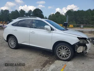 2010 Lexus RX 350 with VIN 2T2ZK1BA6AC003162, listed as a Copart auction lot 59735765 with 186,333 mi miles and Clean title. Bid and sale history available at DreamBid. Image 4.