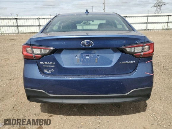 2022 Subaru Legacy with VIN 4S3BWAB68N3004270, listed as a Copart auction lot 57561365 with 37,395 mi miles and Salvage title. Bid and sale history available at DreamBid. Image 6.