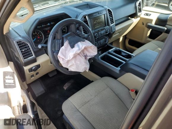 2015 Ford F-150 XL with VIN 1FTEX1CP1FKE50804, listed as a Copart auction lot 60172925 with 71,579 mi miles and Salvage title. Bid and sale history available at DreamBid. Image 8.