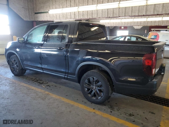 2023 Honda Ridgeline Sport with VIN 5FPYK3F18PB054969, listed as a Copart auction lot 41437045 with 11,478 mi miles and Salvage Title. Bid and sale history available at carsss.com. Image 2.