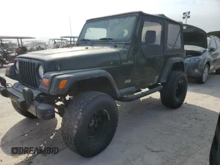 1998 Jeep Wrangler SE with VIN 1J4FY29PXWP759859, listed as a Copart auction lot 75079024 with Not Provided miles and Non Repairable. Bid and sale history available at carsss.com. Image 1.