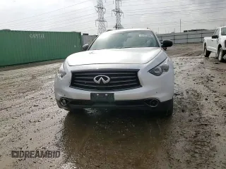 2016 Infiniti QX70 with VIN JN8CS1MW4GM400288, listed as a Copart auction lot 51423095 with 115,733 mi miles and Salvage title. Bid and sale history available at DreamBid. Image 10.