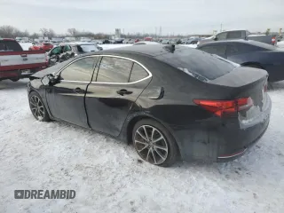 2016 Acura TLX V6 Tech with VIN 19UUB2F57GA003185, listed as a Copart auction lot 87768625 with 0 mi miles and Salvage Title. Bid and sale history available at carsss.com. Image 2.