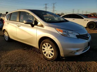 2016 Nissan Note S with VIN 3N1CE2CP2GL358493, listed as a Copart auction lot 48874345 with 79,230 mi miles and Salvage title. Bid and sale history available at DreamBid. Image 4.