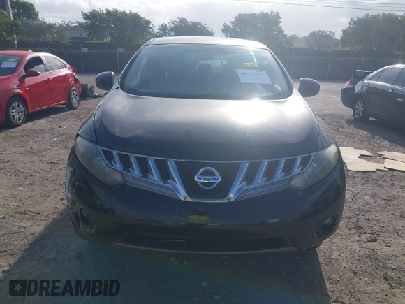 2009 Nissan Murano SL with VIN JN8AZ18U69W101310, listed as a IAAI auction lot 41912974 with 126,321 mi miles and . Bid and sale history available at carsss.com. Image 12.