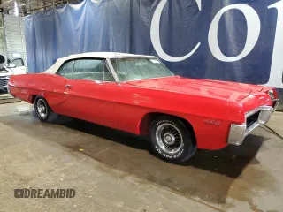1967 Pontiac Bonneville z VIN 262677X151736, wystawiony jako Copart lot #53702455 z przebiegiem 55 561 mil mil oraz Tytuł czysty. Historia ofert i sprzedaży dostępna na DreamBid. Obrazek 4.