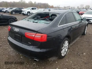2015 Audi A6 2.0T Premium with VIN WAUFFAFC6FN011948, listed as a Copart auction lot 64715512 with 130,750 mi miles. Bid and sale history available at carsss.com. Image 4.
