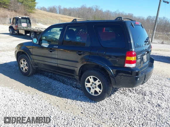 2005 Ford Escape Limited with VIN 1FMCU04155KE23314, listed as a IAAI auction lot 41685671 with 265,731 mi miles and . Bid and sale history available at DreamBid. Image 3.